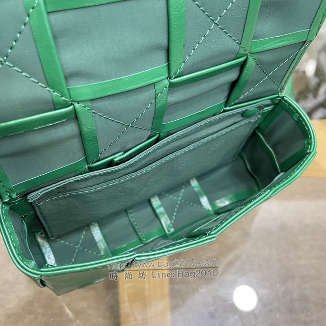 Bottega veneta高端女包 KF0023 寶緹嘉爆款賽車綠CASSETTE腰包 BV經典款四格腰包/胸包/斜挎包/單肩包  gxz1395